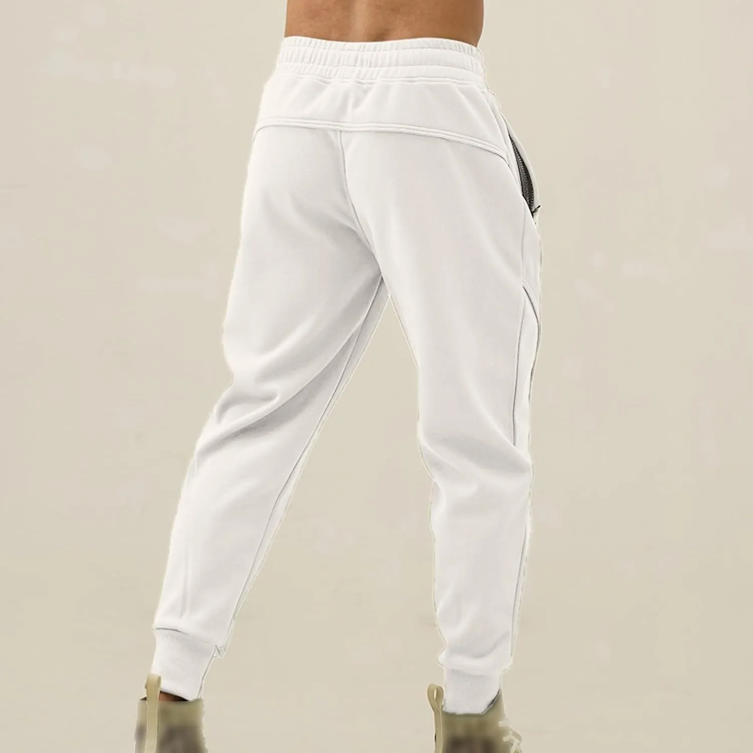Cargo Sweatpants for Men Mens Lounge Pants Fleece Active Gym Workout Sweat Pants Men's Sweatpants with Pockets Solid