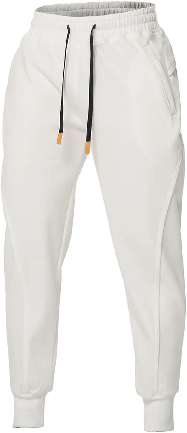 Cargo Sweatpants for Men Mens Lounge Pants Fleece Active Gym Workout Sweat Pants Men's Sweatpants with Pockets Solid