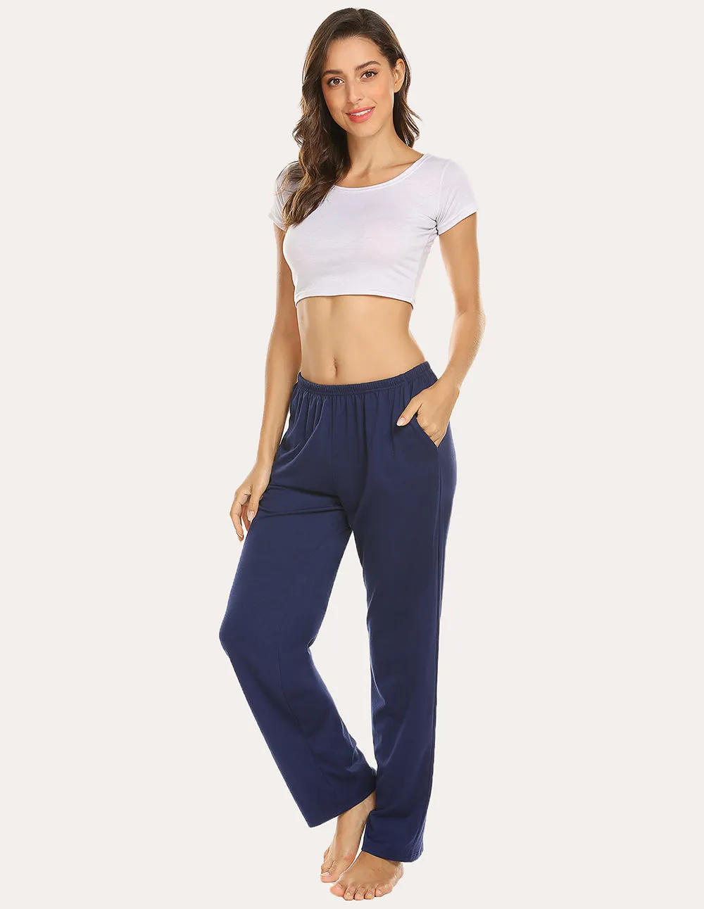 Ekouaer Soft Cotton Pajamas Pants (US Only)
