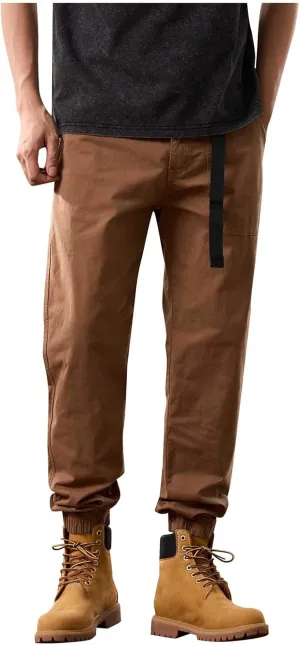 Men's Cargo Pants Hiking Pants for Men Lightweight Slim-Fit Flex Work Pants for Men