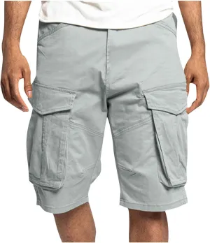 Mens Cargo Shorts 2025 Casual Twill Hiking Summer Pants Loose Solid Outdoor Fishing Baggy Shorts with 4 Pockets