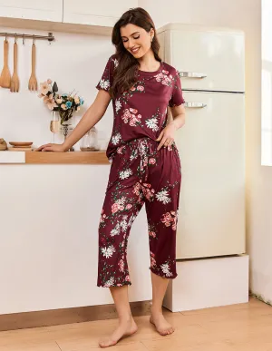 Soft Capri Pants Pajamas Set (US Only)