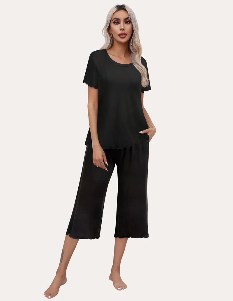 Soft Capri Pants Pajamas Set (US Only)