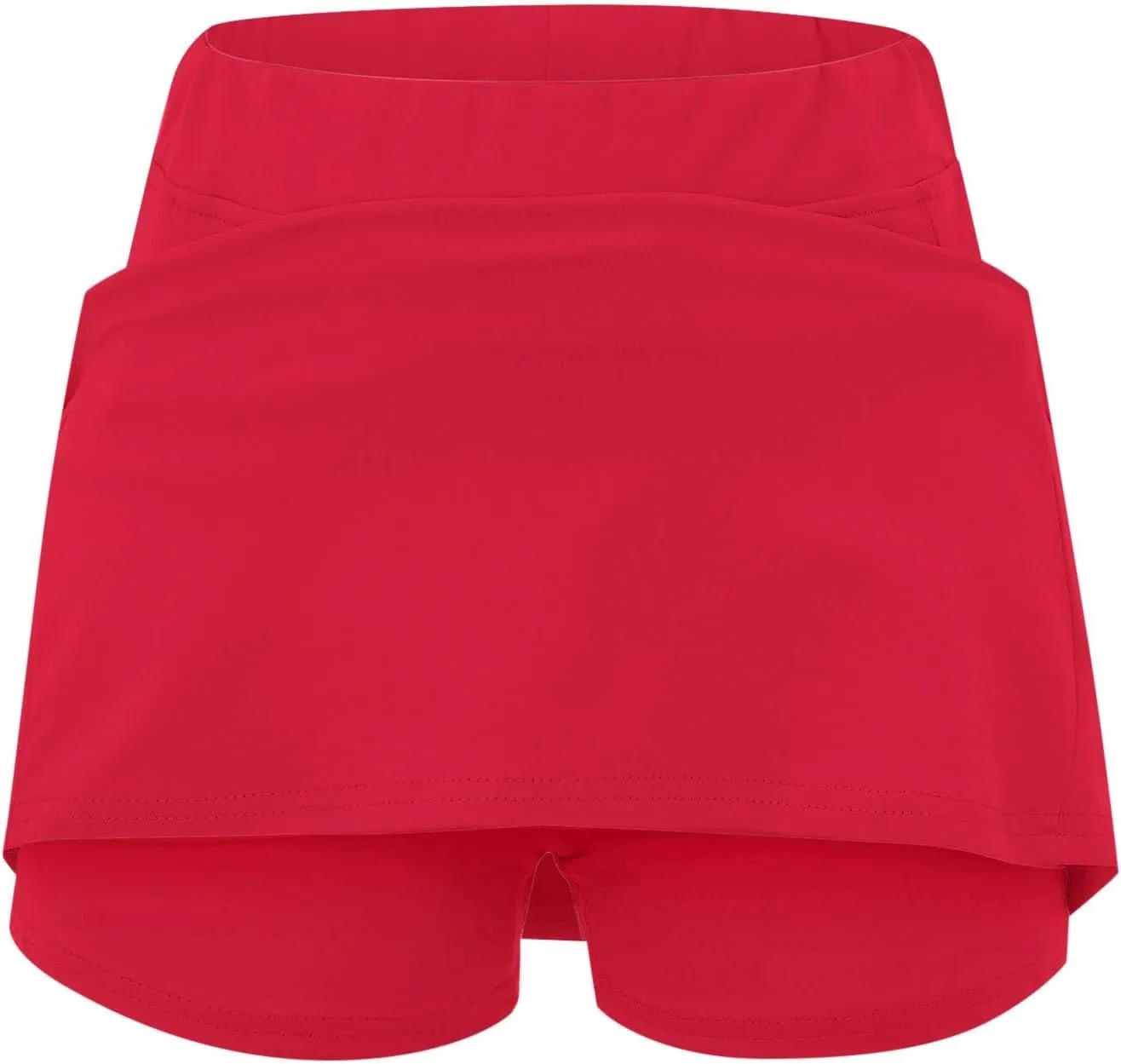 Women's 2 in 1 Athletic Skorts Daisy Printing Breathable Tennis Skirt Shorts Stretchy Workout Running Sport Shorts