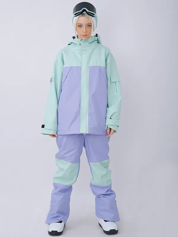 Women's Snowverb Alpine Ranger Colorblock Snowsuits